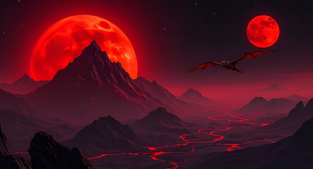 Novel where dragons and spaceships share the same sky.